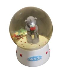 Me To You Tatty Teddy Bear Figurine Water Globe Valentines Ornament 
