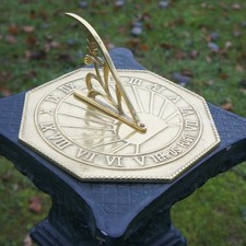 25cm Modern Brass Garden