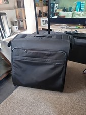 U178-4 Briggs & Riley Wheeled Wardrobe Suit Case Black with Wheels