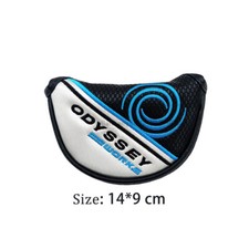 Odyssey Golf Putter Head Covers Club Mallet Case Cover Protector 14*9cm Blue
