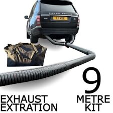 Exhaust Fume Extraction System Fan Ducting Ventilation High Temp Fan 9m + Bag