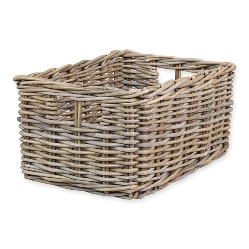 Rectangular grey buff rattan - rectangular,