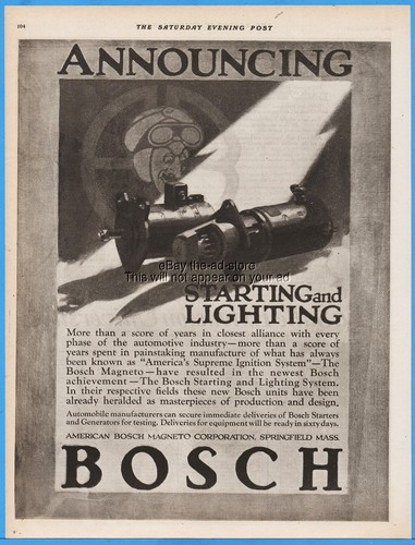 1920 american bosch magneto - 1920,