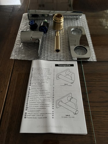 Hansgrohe talis wall mounted - e,