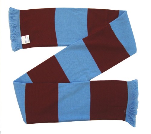 Claret and blue retro bar - blue,