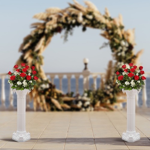 2pcs plastic white - 2pcs, wedding