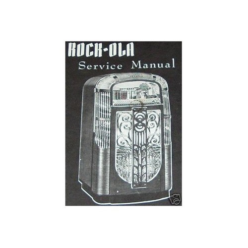 Rockola jukebox service manual - jukebox,