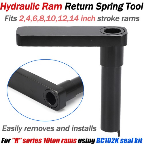 Hydraulic ram return spring - ram,