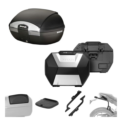 Complete kit shad sh45 black - complete,