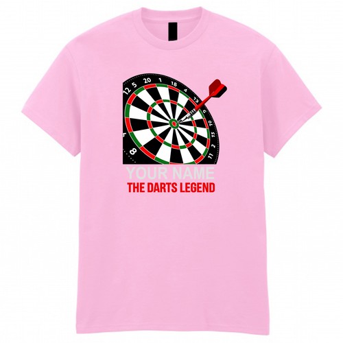 Personalised darts shirt any - shirt,