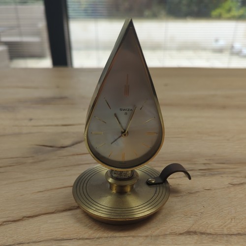 Vintage swiza brass alarm - vintage,