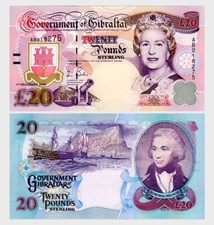 2006 £20 Gibraltar Banknote 