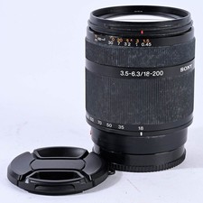 Sony DT 3.5-6.3/18-200 mm for Sony a-mount SHP 309622