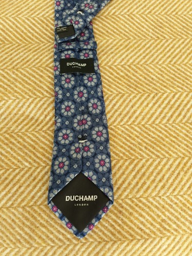 Duchamp silk tie 5cm - silk, 7.5cm