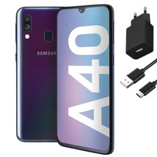 Samsung Galaxy A40 4/64 GB LTE A405FN/DS Black Without Simlock | Condition: Good