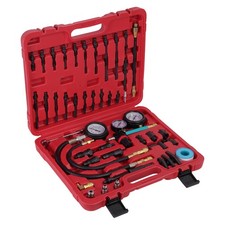 PRESSURE LOSS LEAK TESTER DIESEL PETROL ENGINE COMPRESSION TESTER MASTER KIT 46x