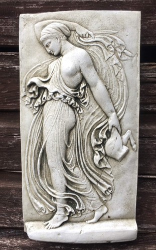 Greek wall plaque female - greek,