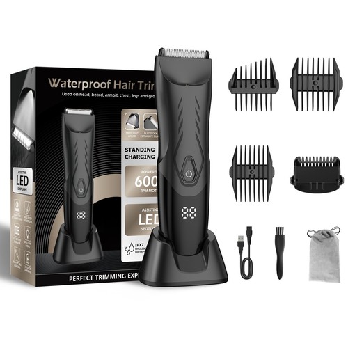 Men waterproof body hair - men's,
