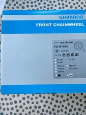 shimano 105 fc-r7000 crankset 172.5 mm 52-36 t Silver