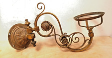 Antique Brass Oil Lamp Bracket