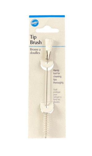 Cake decorating tip brush - decorating,