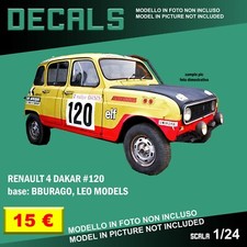 DECALS repro Renault 4 Paris