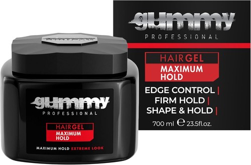 Gummy hair gel - maximum, hold
