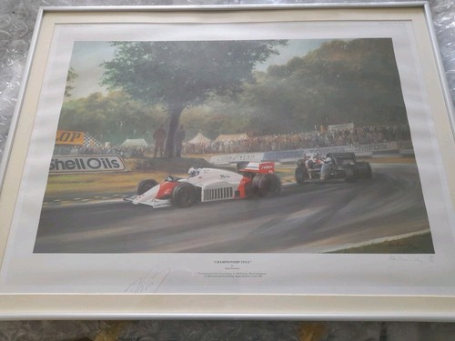 Limited edition framed print - framed,