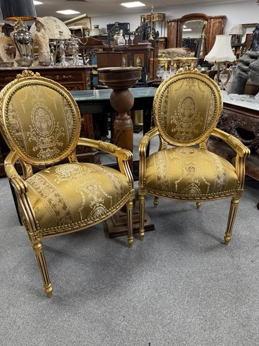 Pair louis xvi gilt - xvi,