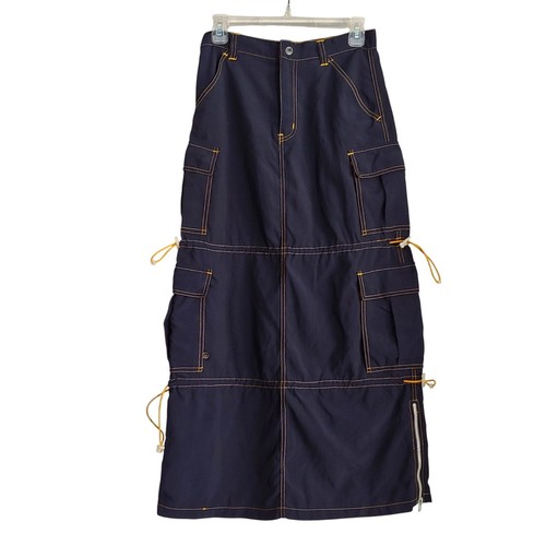 Macgirl utility maxi skirt - macgirl,