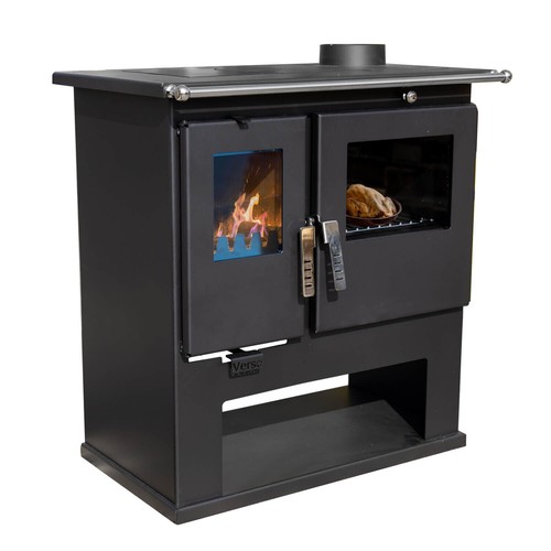 Wood burning range cooker - wood,
