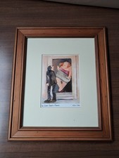 Erika Oller ART PRINT He Didn't Stand A Chance Picture Frame