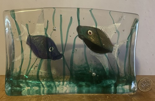 Murano aquarium art glass - murano,