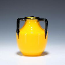 Yellow Loetz Tango Glass Handle Vase Circa 1915 - Height 13.5cm