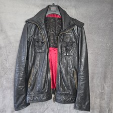 Superdry leather jacket mens - superdry,