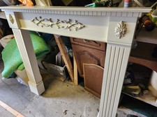 Fire Surround With Granite Marble Back Panel And Hearth