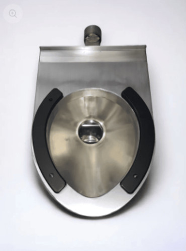 Stainless steel toilet - stainless,
