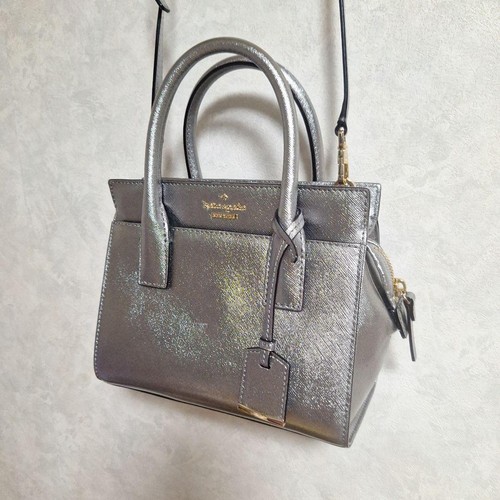 Kate spade silver shoulder bag - silver,