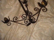 vintage antique wrought cast