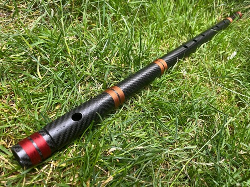 Carbon bansuri low a - d,
