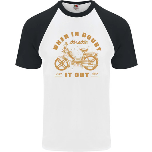 Doubt moped biker - in,