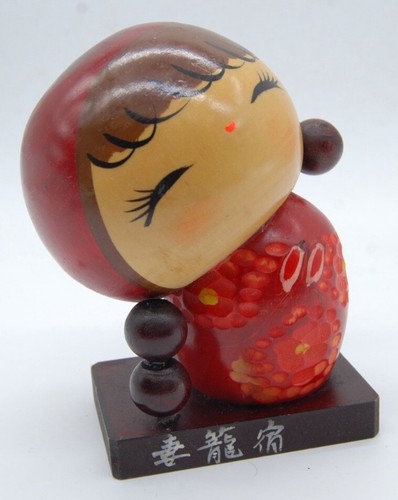 Japanese kokeshi hajime tamura - kokeshi,