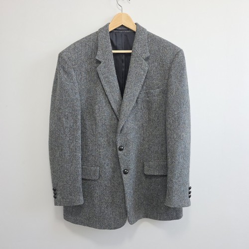 Harris tweed men grey - harris, wool