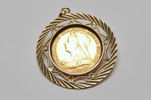 1896 gold half sovereign - 1896,