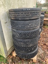 Set of 6x  215 75 R17.5 wheels