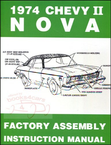 Nova 1974 chevrolet assembly - nova,
