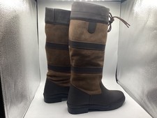 REQUISTE GRANGER COUNTRY BOOTS SIZE 42EU 8UK BNWT DARK BROWN