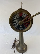 20" Vintage Brass Ship Engine