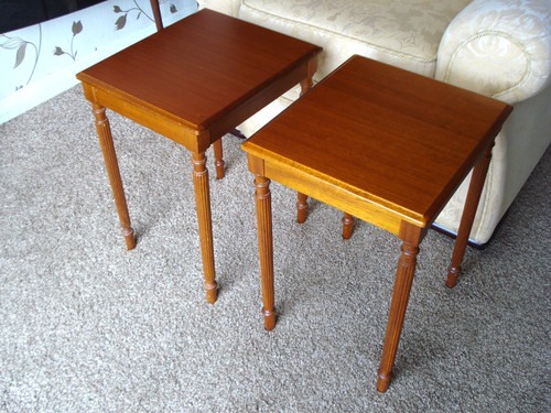 Pair mcintosh side tables - pair,