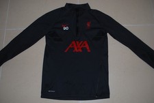 LIVERPOOL FC NIKE PLAYER ISSUE MATCH WORN HYPERSHIELD TRAINING TOP MEDIUM